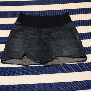 Liz Lange Maternity Denim Jean Shorts Size XS/S